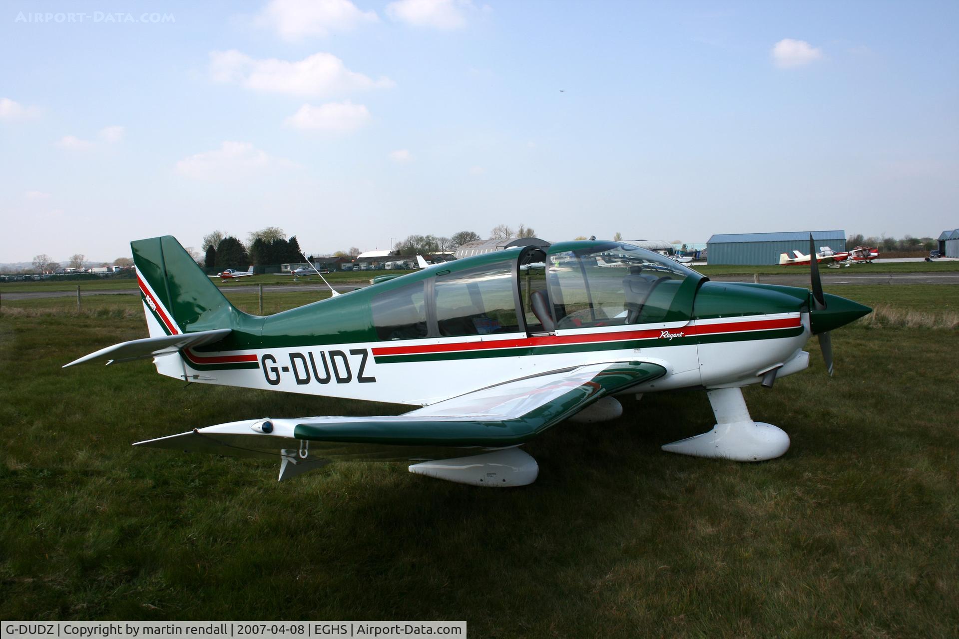 G-DUDZ, 1997 Robin DR-400-180 Regent Regent C/N 2367, ROBIN