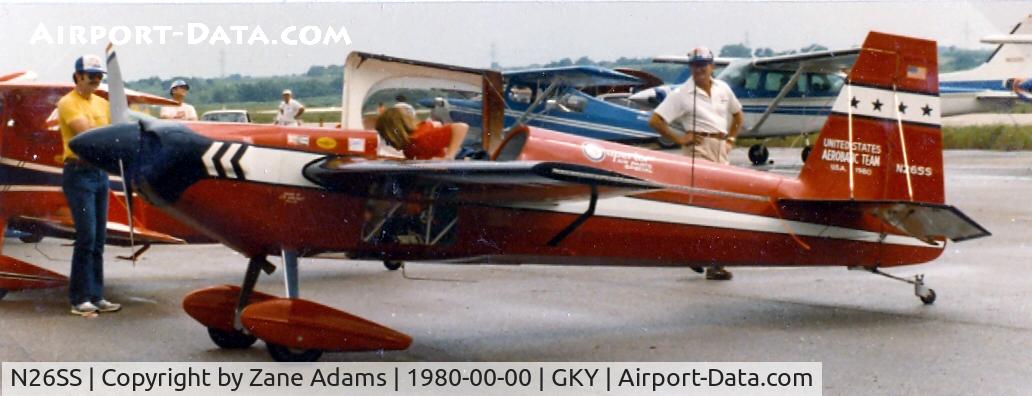 N26SS, 1979 Stephens Akro Laser Z200 C/N 100-A, Laser 200 flown by Patti Johnson at Arlington, Municipal - 1980?