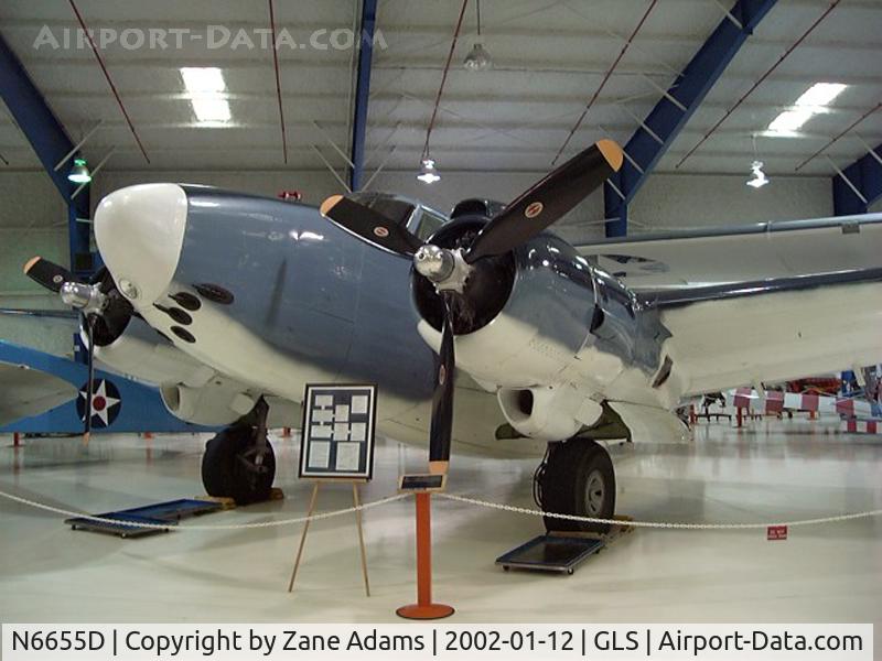 N6655D, 1945 Lockheed PV-2 Harpoon C/N 15-1600, At Lone Star Flight Museum