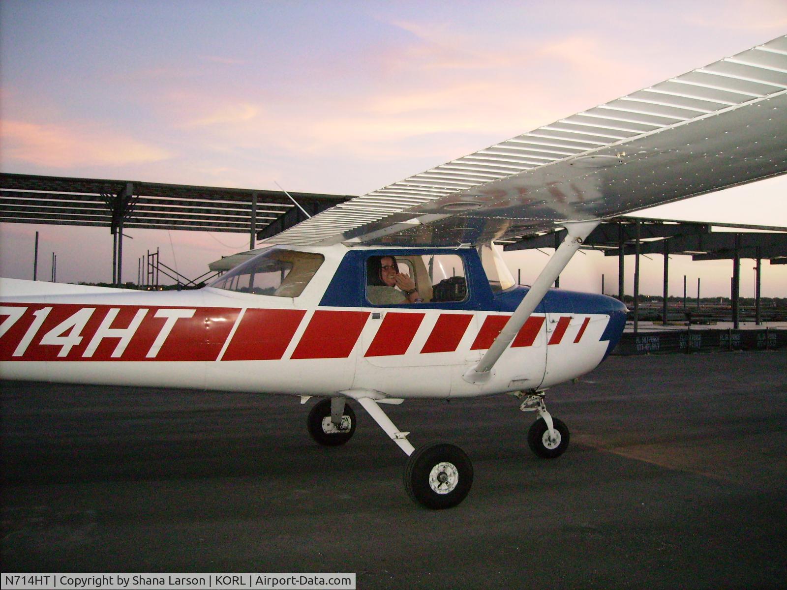 N714HT, 1977 Cessna 150M C/N 15079195, Shana's First flight