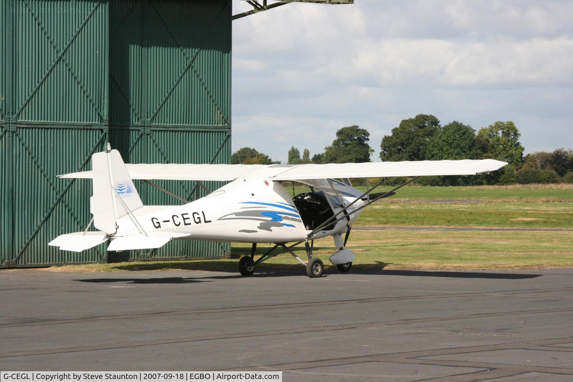 G-CEGL, 2006 Comco Ikarus C42 FB80 C/N 0609-6848, Taken at Halfpenny Green 18th September 2007