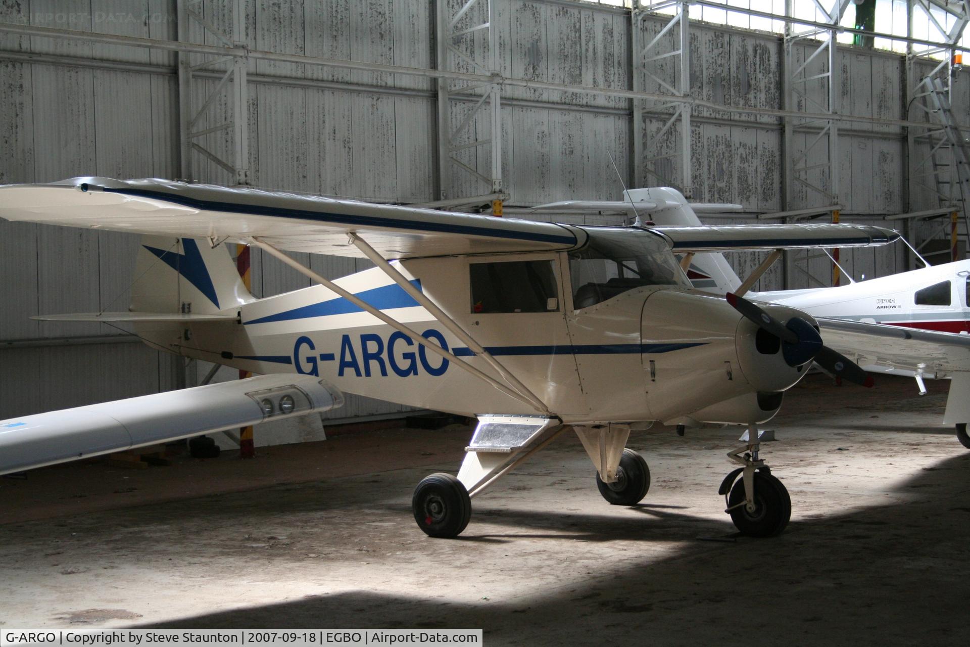 G-ARGO, 1960 Piper PA-22-108 Colt Colt C/N 22-8034, Taken at Halfpenny Green 18th September 2007