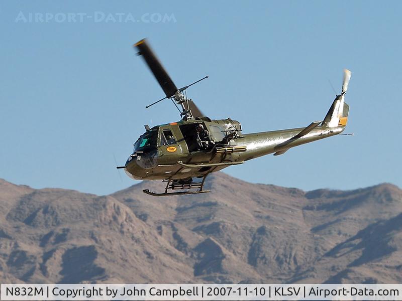 N832M, 1963 Bell UH-1B Iroquois C/N 604, Whittier Aviation Museum Inc. - Whittier, California / 1963 Bell UH-1B Iroquois (204)