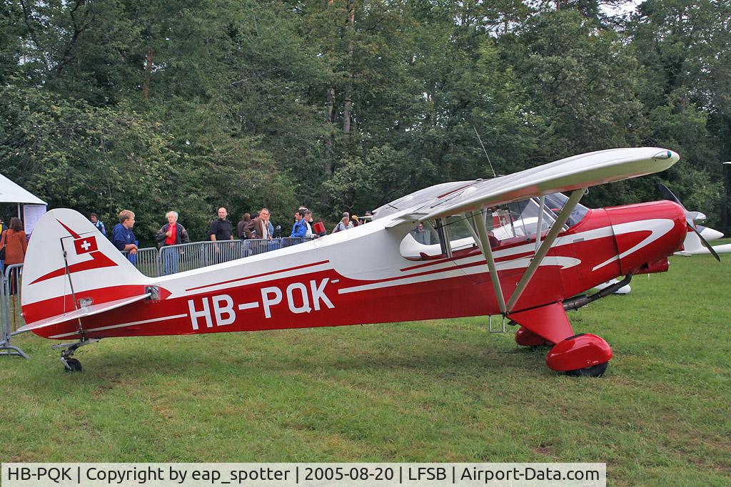 HB-PQK, 1960 Piper PA-18-150 Super Cub C/N 18-7323, Air Display Dittingen 2005 Piper PA-18 