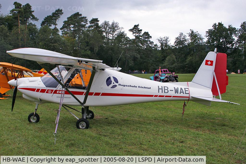 HB-WAE, 2005 Comco Ikarus C42B C/N 0506-6685, Air Display Dittingen 2005 Ikarus C 42 B