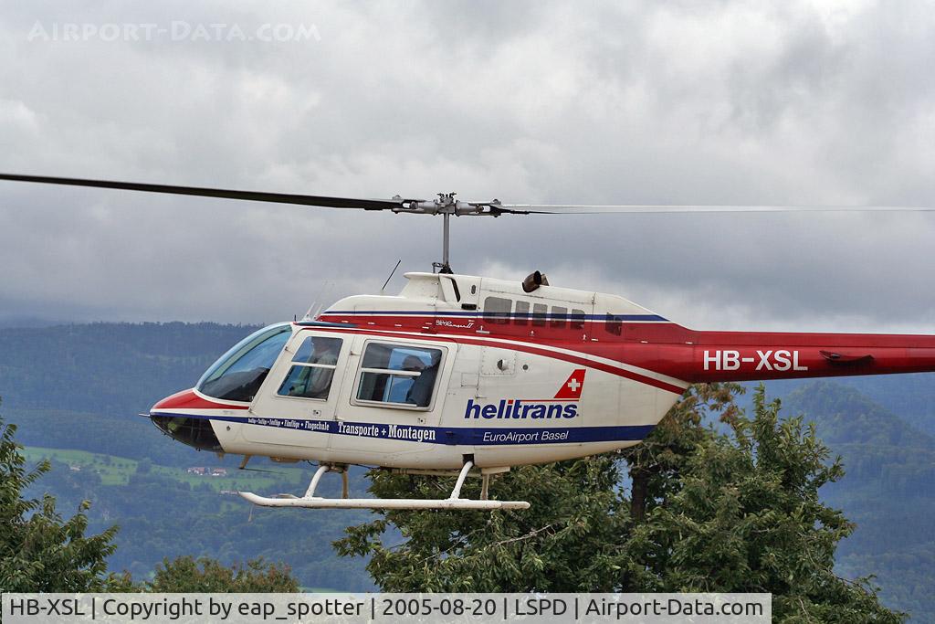 HB-XSL, 1974 Bell 206B JetRanger II C/N 1516, Air Display Dittingen 2005