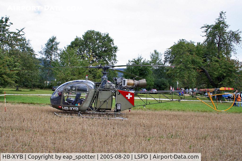 HB-XYB, 1964 Sud SE-3130 Alouette II C/N 1915/C548, Air Display Dittingen 2005