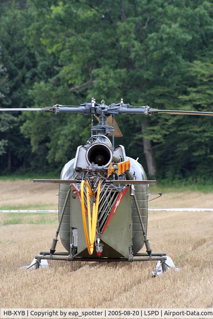 HB-XYB, 1964 Sud SE-3130 Alouette II C/N 1915/C548, Air Display Dittingen 2005