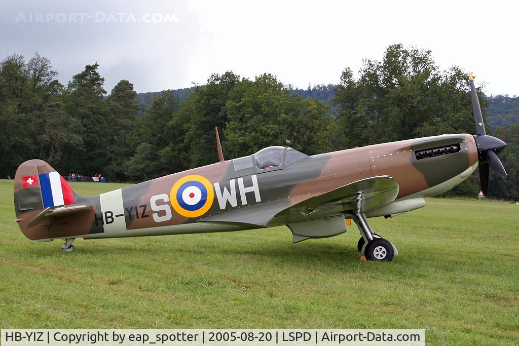 HB-YIZ, 2004 Jurca MJ-10 Spitfire C/N MJ-10 HAUG, Air Display Dittingen 2005 - crashed same day