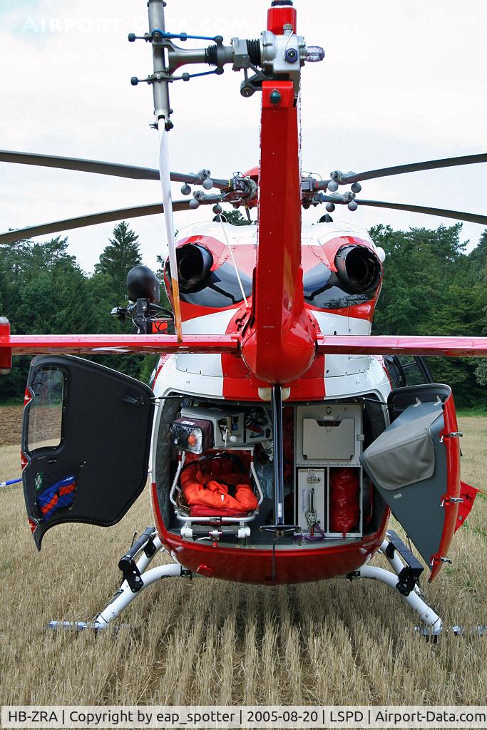 HB-ZRA, 2002 Eurocopter-Kawasaki EC-145 (BK-117C-2) C/N 9026, Air Display Dittingen 2005