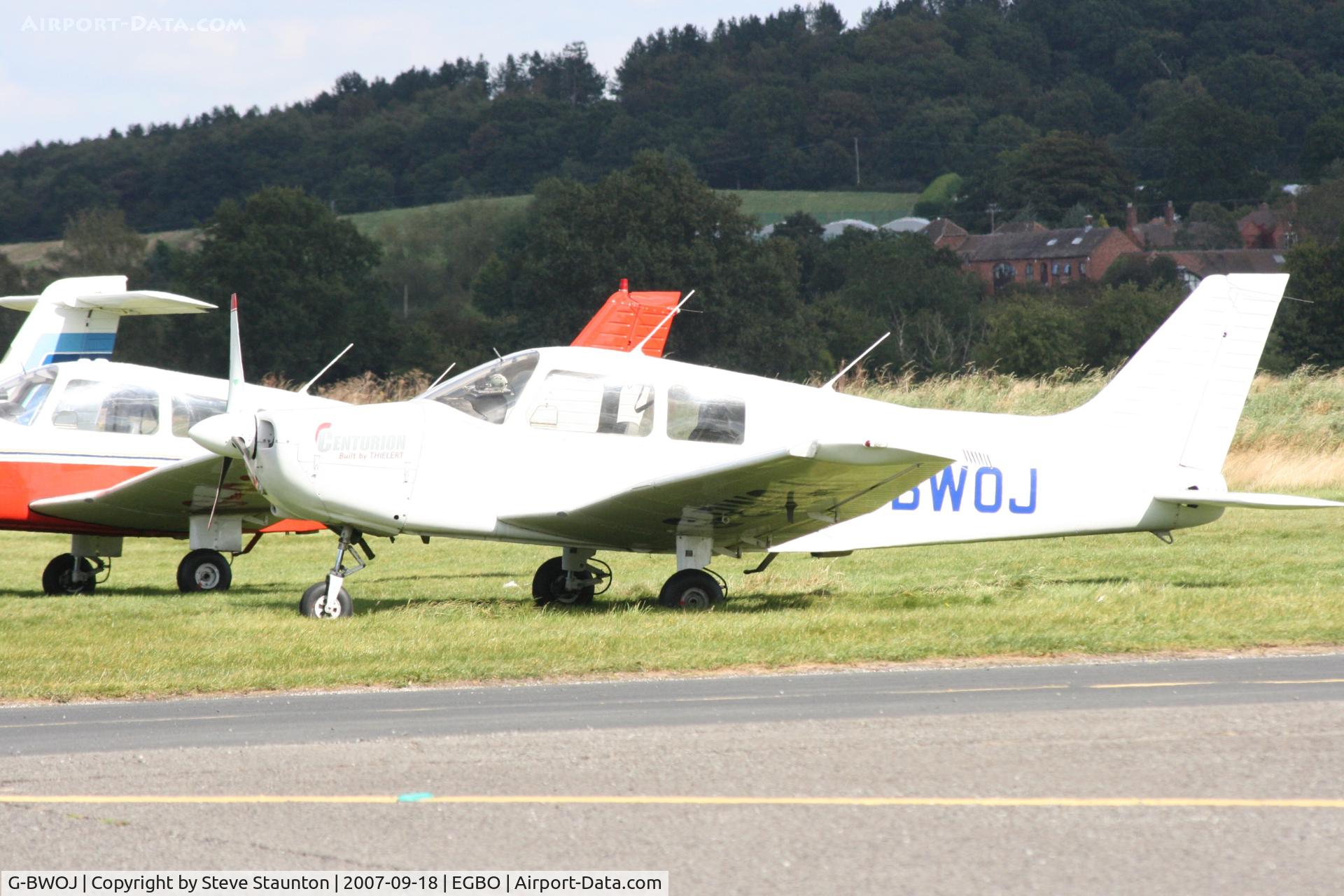 G-BWOJ, 1992 Piper PA-28-161 Cadet C/N 2841331, Taken at Halfpenny Green 18th September 2007