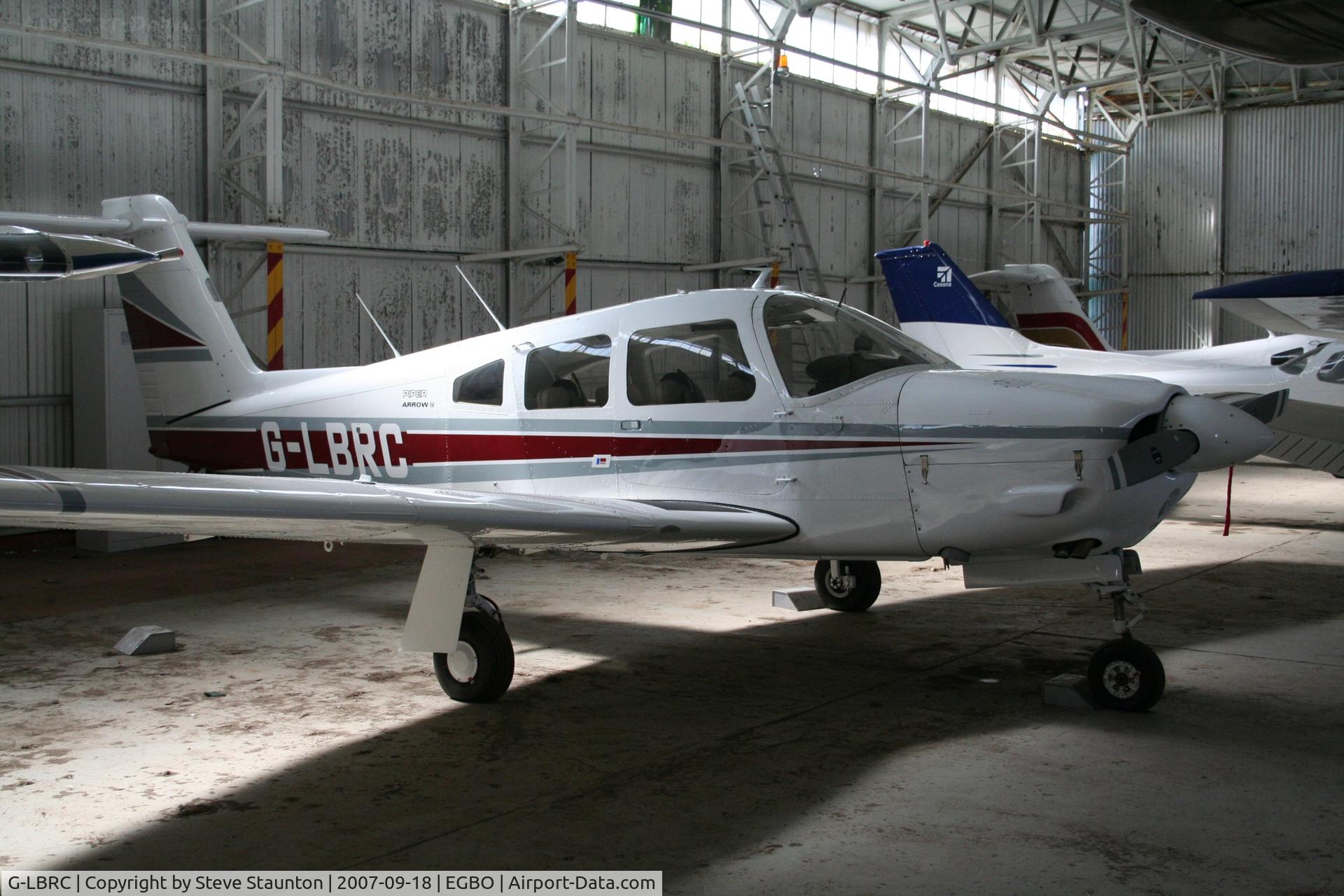 G-LBRC, 1979 Piper PA-28RT-201 Arrow IV C/N 28R-7918051, Taken at Halfpenny Green 18th September 2007