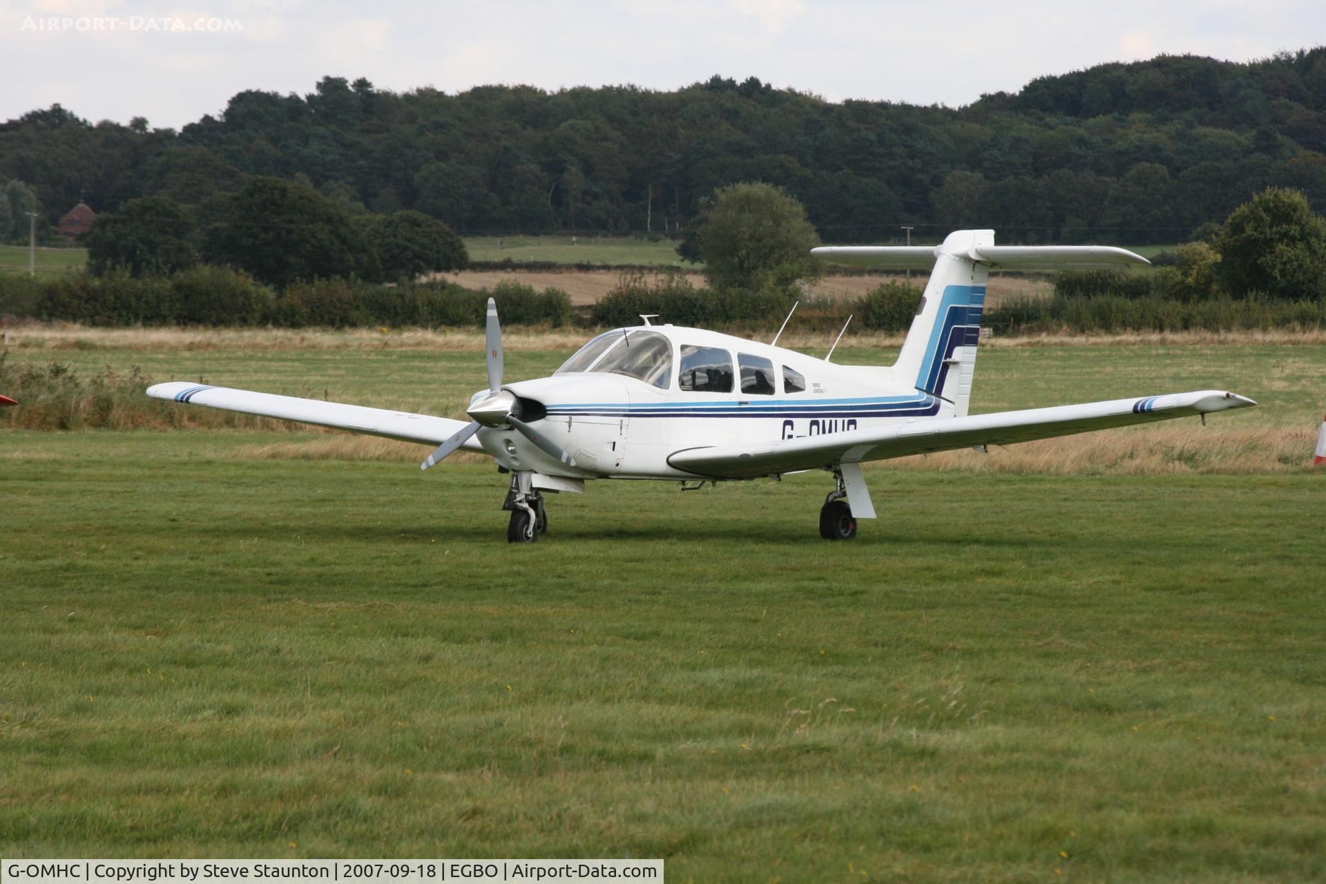 G-OMHC, 1979 Piper PA-28RT-201 Arrow IV C/N 28R-7918105, Taken at Halfpenny Green 18th September 2007