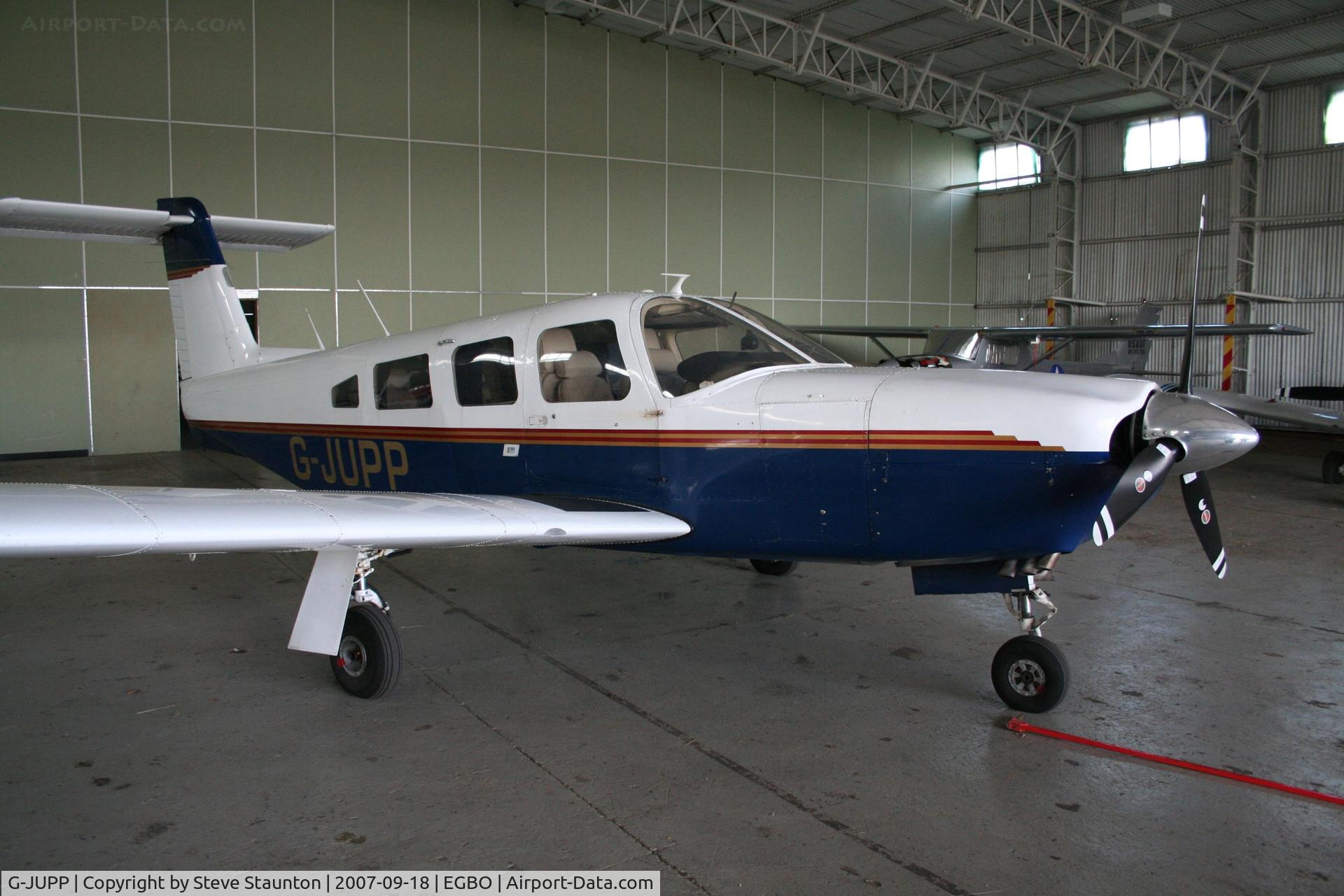 G-JUPP, 1978 Piper PA-32RT-300 Lance II C/N 32R-7885098, Taken at Halfpenny Green 18th September 2007