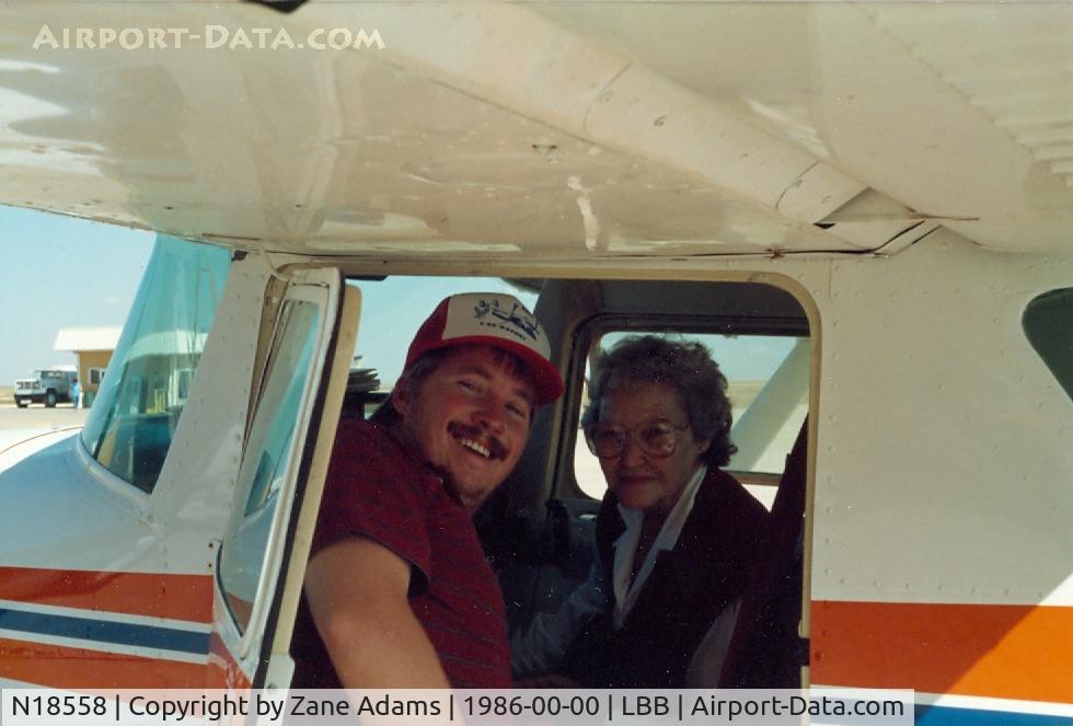 N18558, 1972 Cessna 150L C/N 15073941, My mother and I going flying!