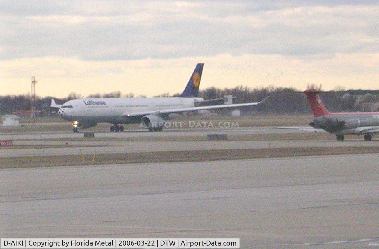 D-AIKI, 2005 Airbus A330-343X C/N 687, Lufthansa