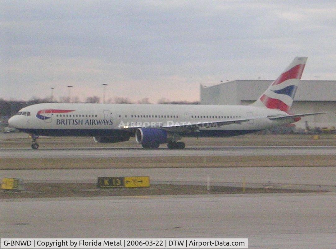 G-BNWD, 1989 Boeing 767-336 C/N 24336, British