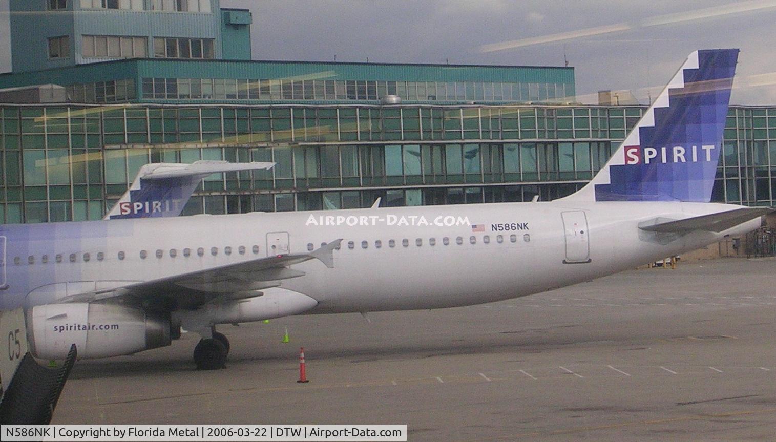 N586NK, 2002 Airbus A321-231 C/N 1794, Spirit