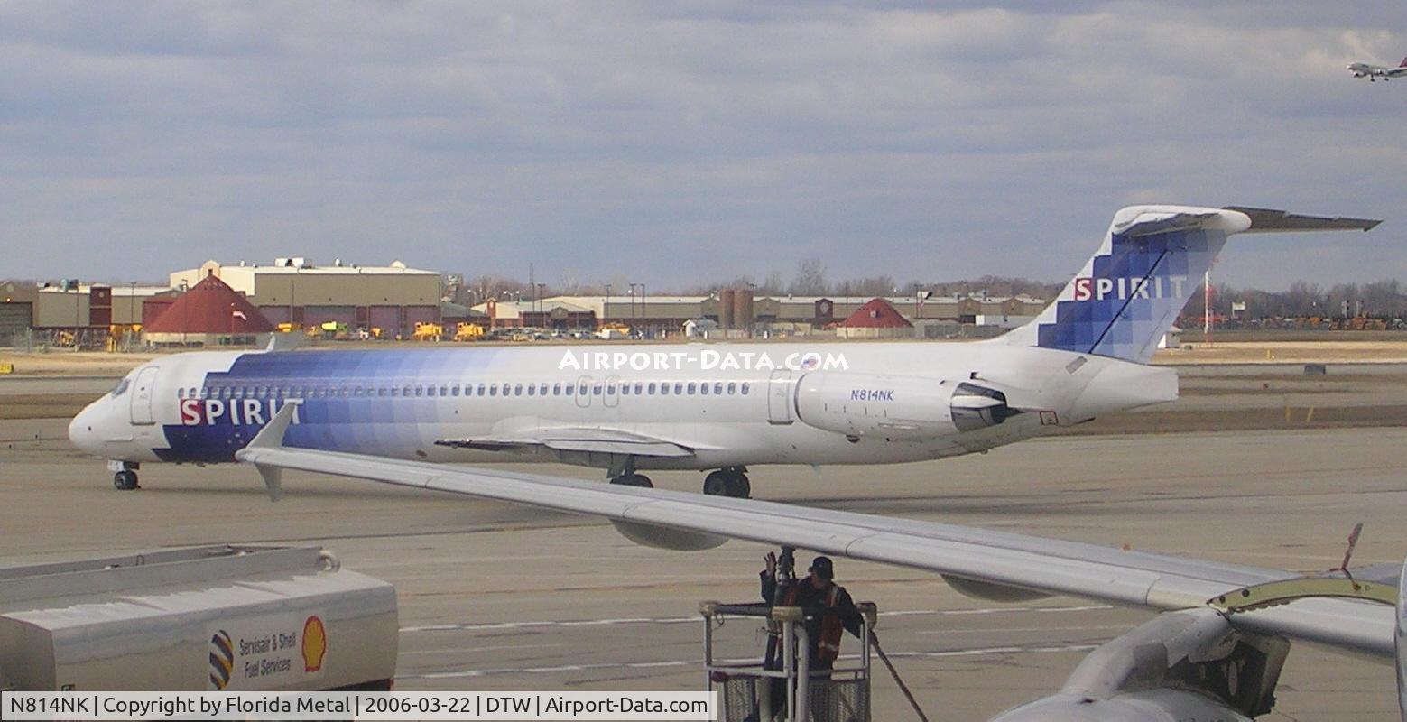 N814NK, 1988 McDonnell Douglas MD-83 (DC-9-83) C/N 49619, Spirit