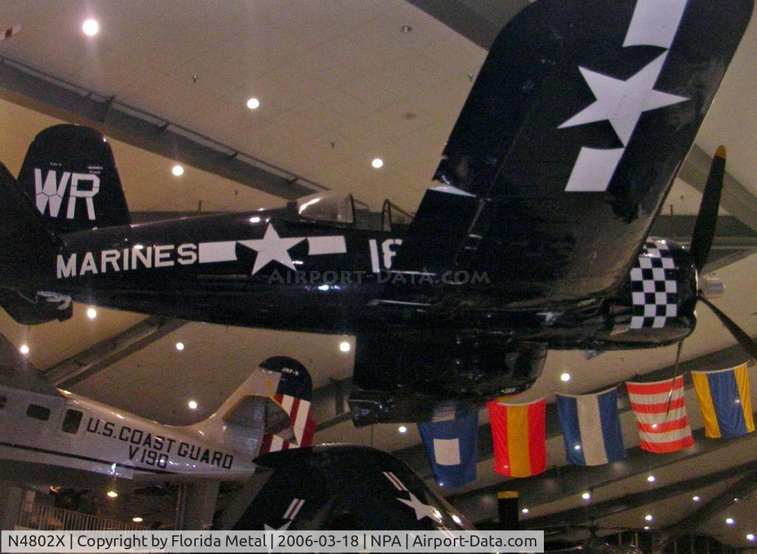 N4802X, Vought F4U-4 Corsair C/N 9503, F4U