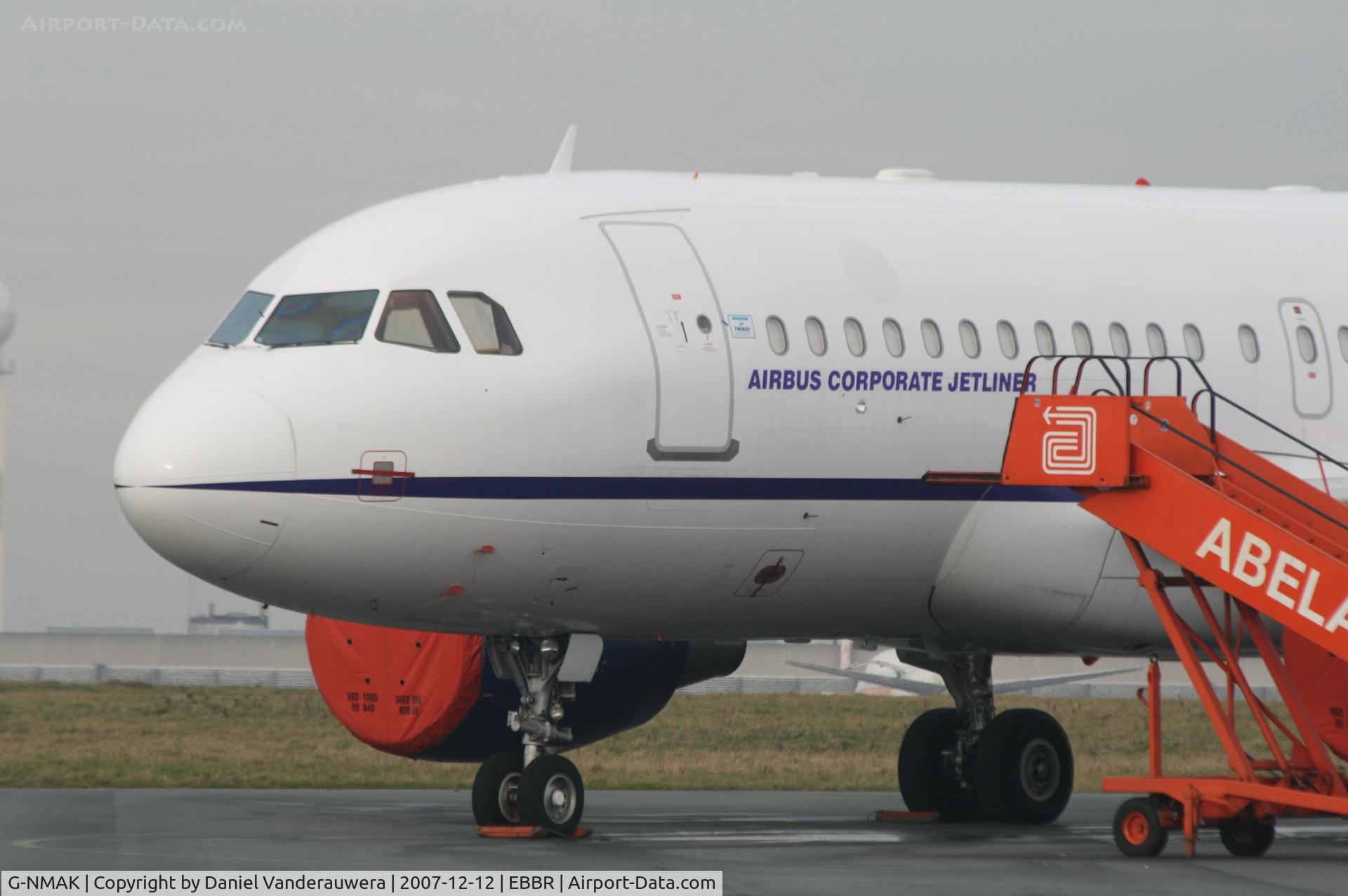 G-NMAK, 2005 Airbus A319-115 C/N 2550, General Aviation apron