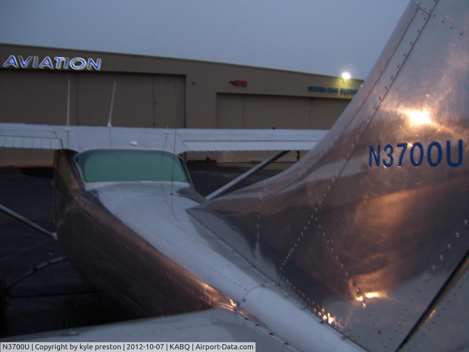 N3700U, 1963 Cessna 182G Skylane C/N 18255100, KABQ