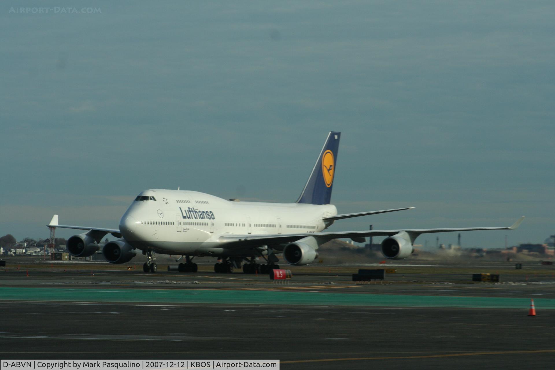 D-ABVN, 1992 Boeing 747-430 C/N 26427, Boeing 747-400