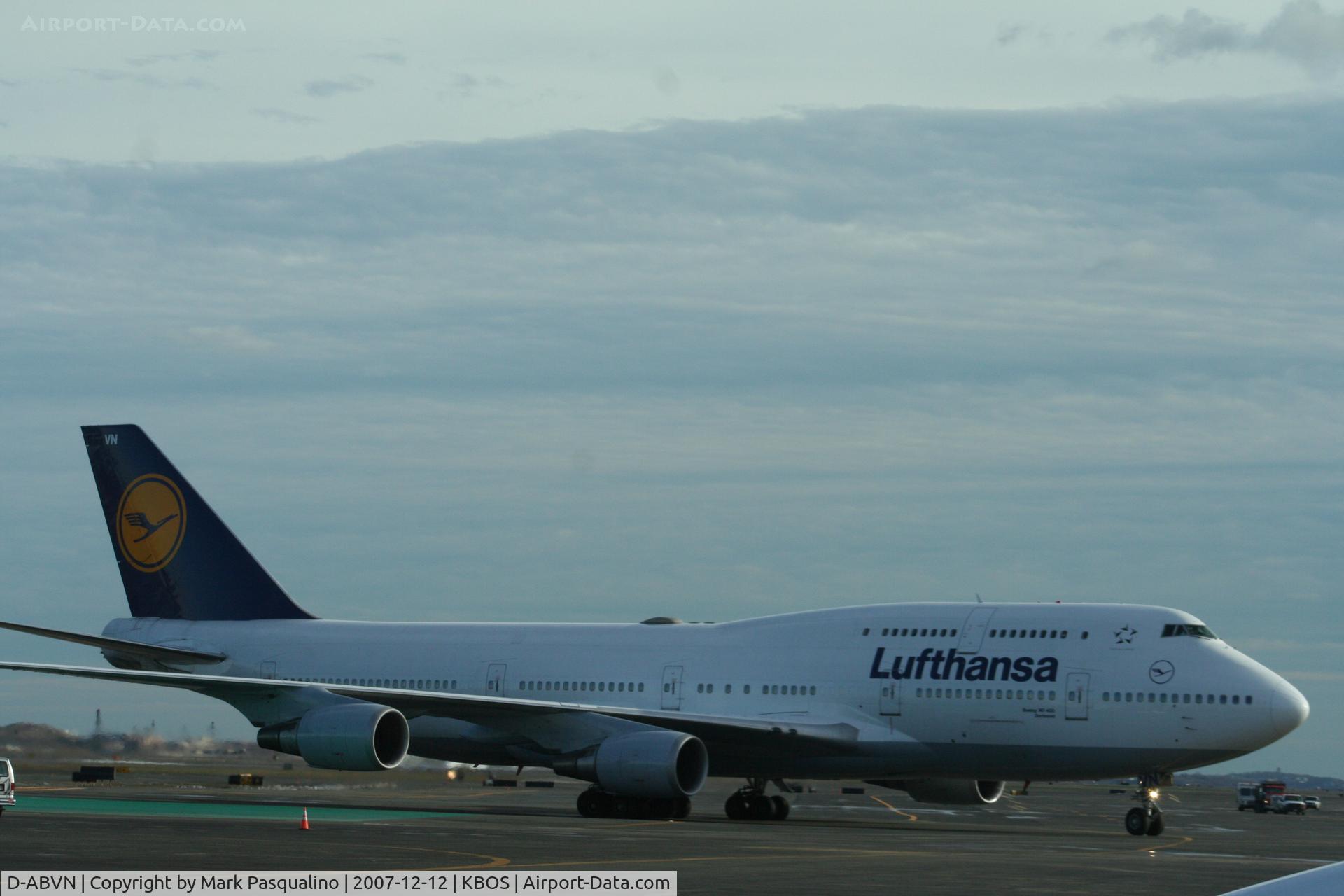 D-ABVN, 1992 Boeing 747-430 C/N 26427, Boeing 747-400