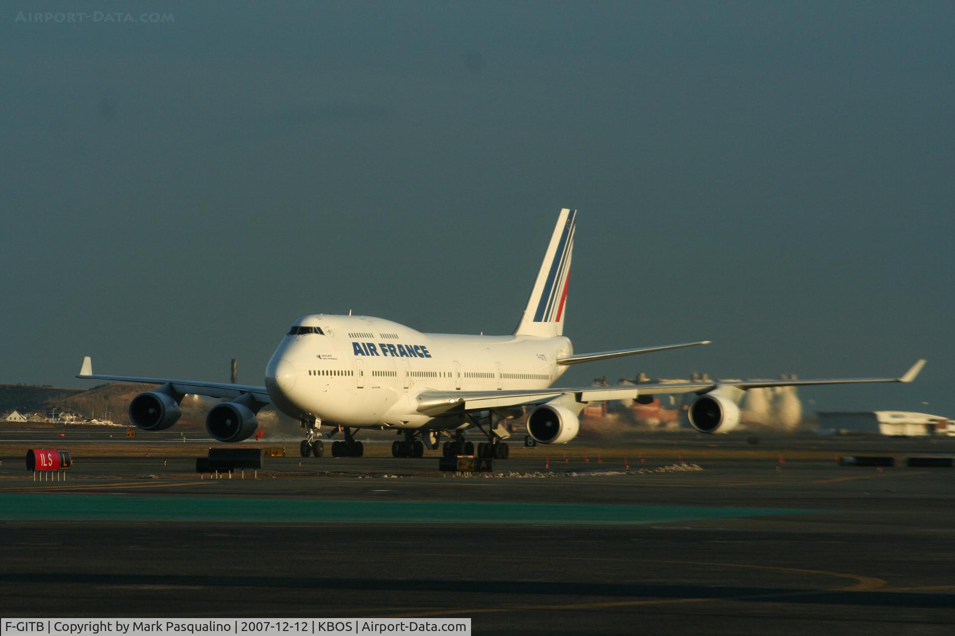 F-GITB, 1991 Boeing 747-428 C/N 24990, Boeing 747-400
