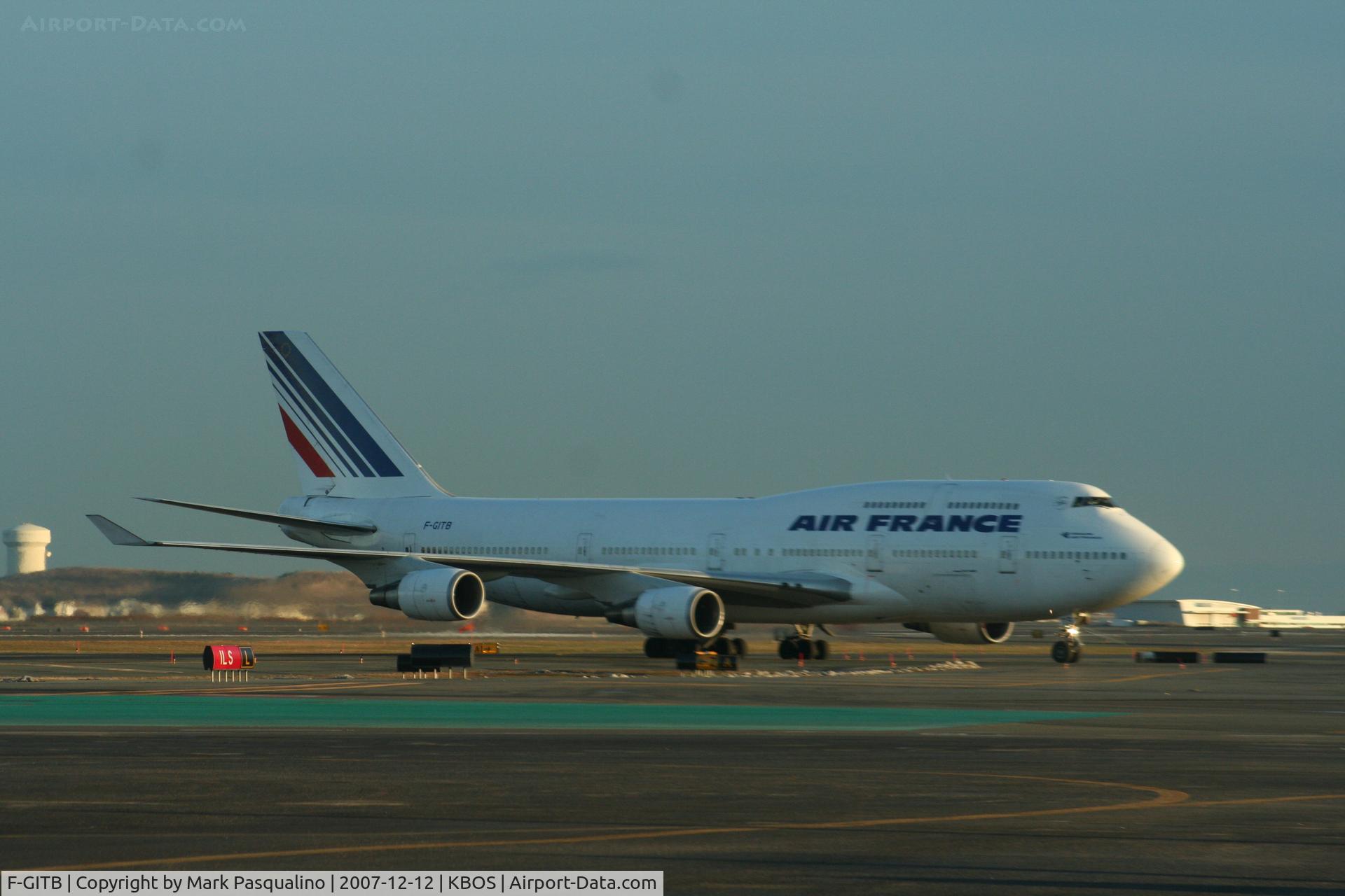 F-GITB, 1991 Boeing 747-428 C/N 24990, Boeing 747-400