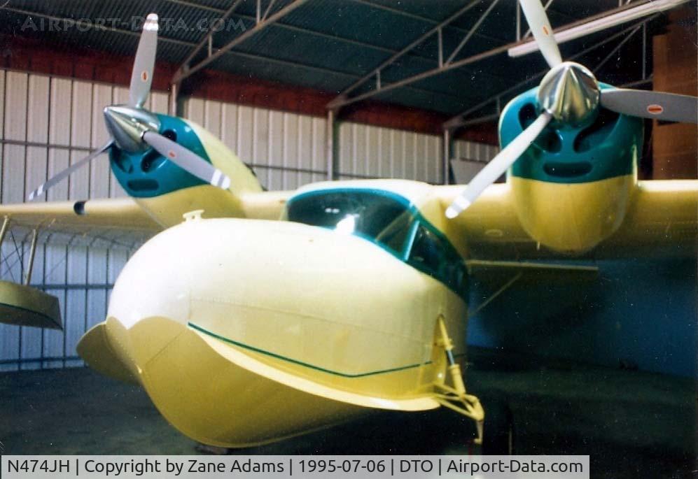 N474JH, 1948 Grumman G-44A Widgeon C/N 1474, At Denton Municipal