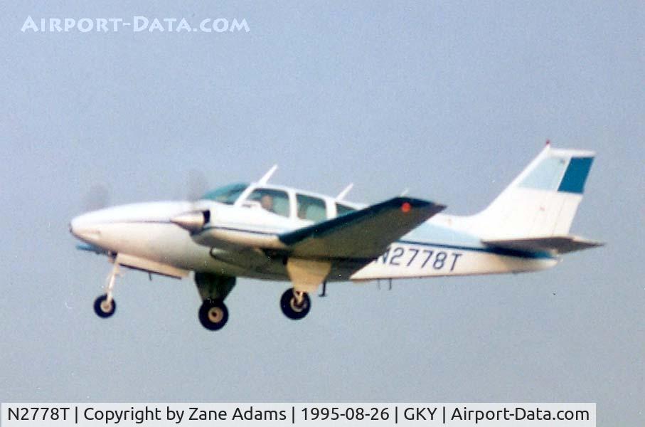 N2778T, 1967 Beech C55 Baron (95-C55) C/N TE-378, Takeoff! From Arlington Municipal