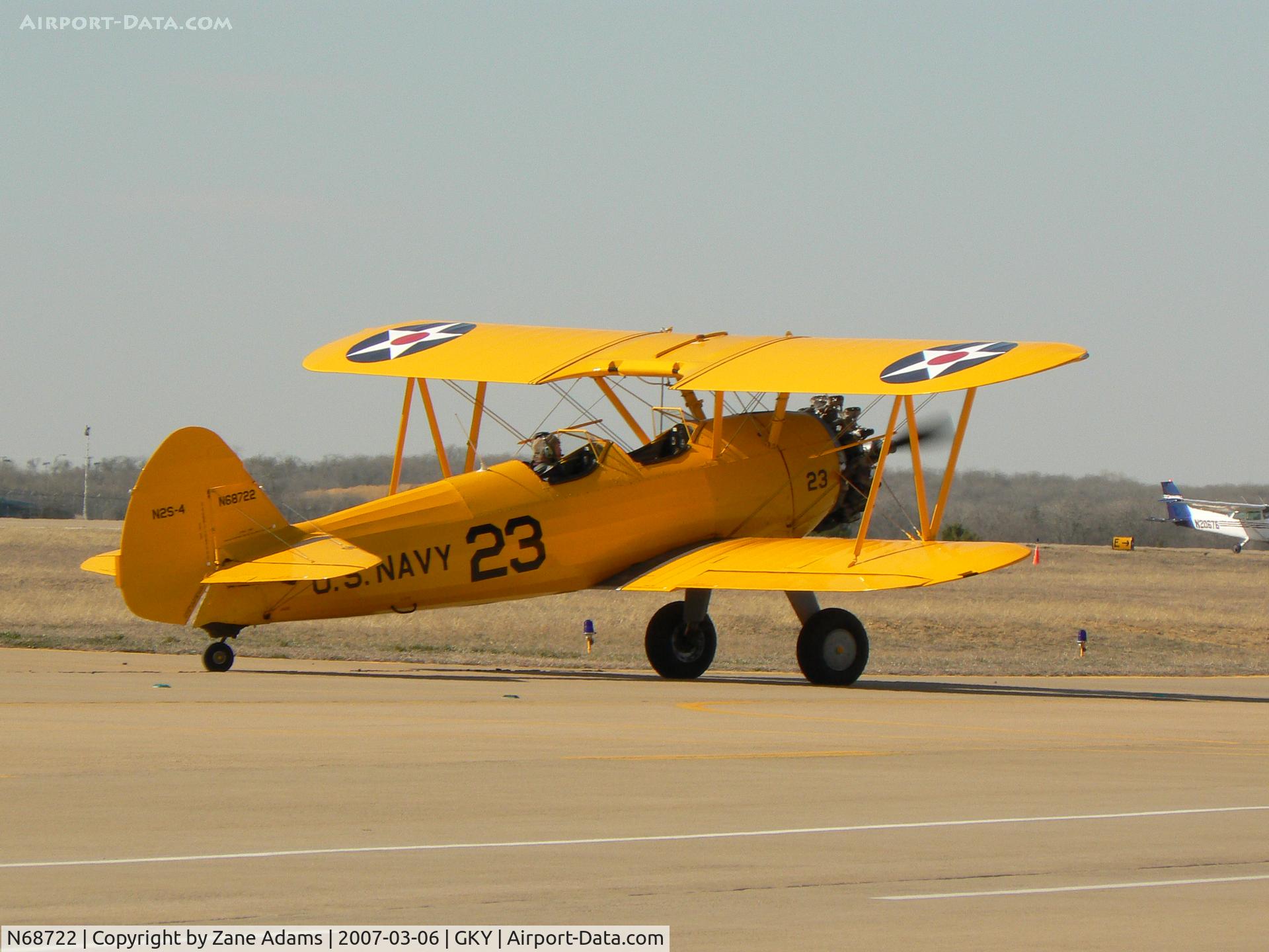 N68722, 1942 Boeing A75N1(PT17) C/N 75-3603, At Arlington Municipal