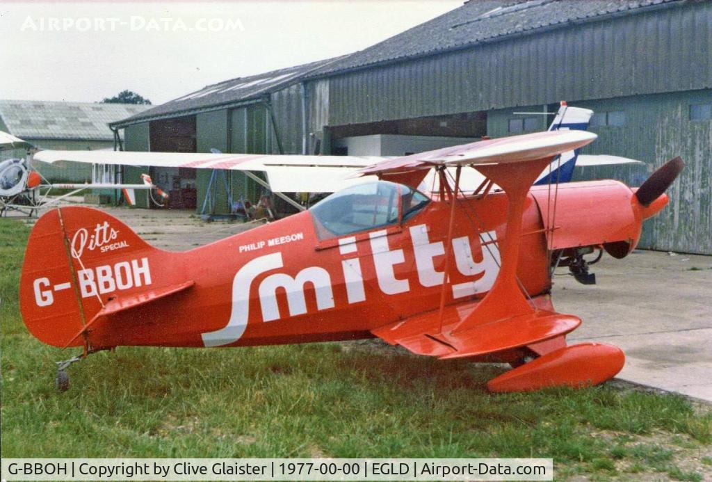 G-BBOH, 1972 Pitts S-1S Special C/N AJEP-P-SI-S-1, Currently with, Techair London Ltd since March 2000