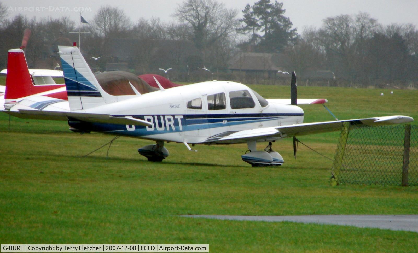 G-BURT, 1977 Piper PA-28-161 Cherokee Warrior II C/N 28-7716105, Pa-28-161 at Denham