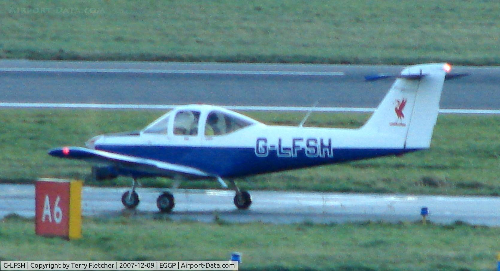 G-LFSH, 1978 Piper PA-38-112 Tomahawk Tomahawk C/N 38-78A0352, Piper Tomahawk at Liverpool