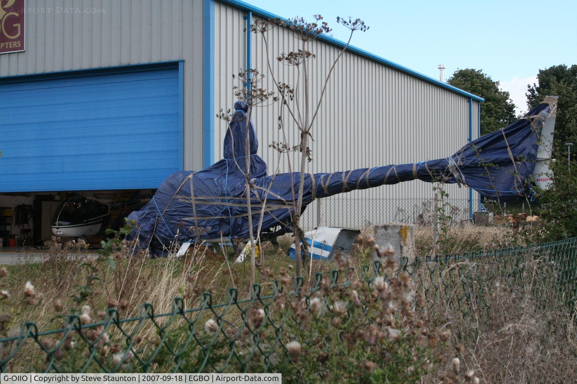 G-OIIO, 1994 Robinson R22 Beta C/N 2444, Taken at Halfpenny Green 18th September 2007