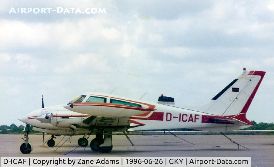D-ICAF, 1969 Cessna 310P C/N 310P-0054, At Arlington Municipal