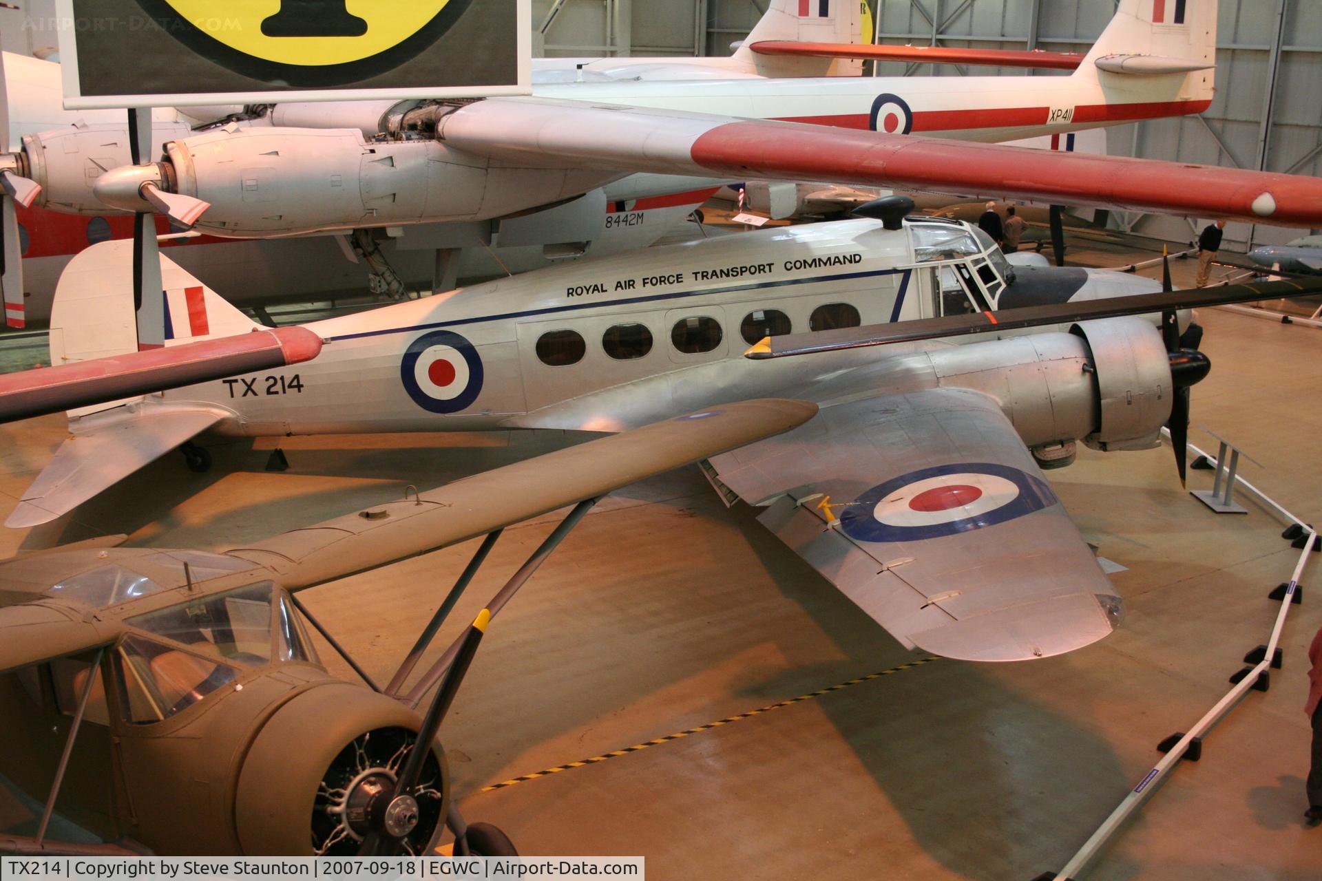 TX214, Avro 652A Anson C.19 C/N 33786, Taken at Cosford 18th September 2007