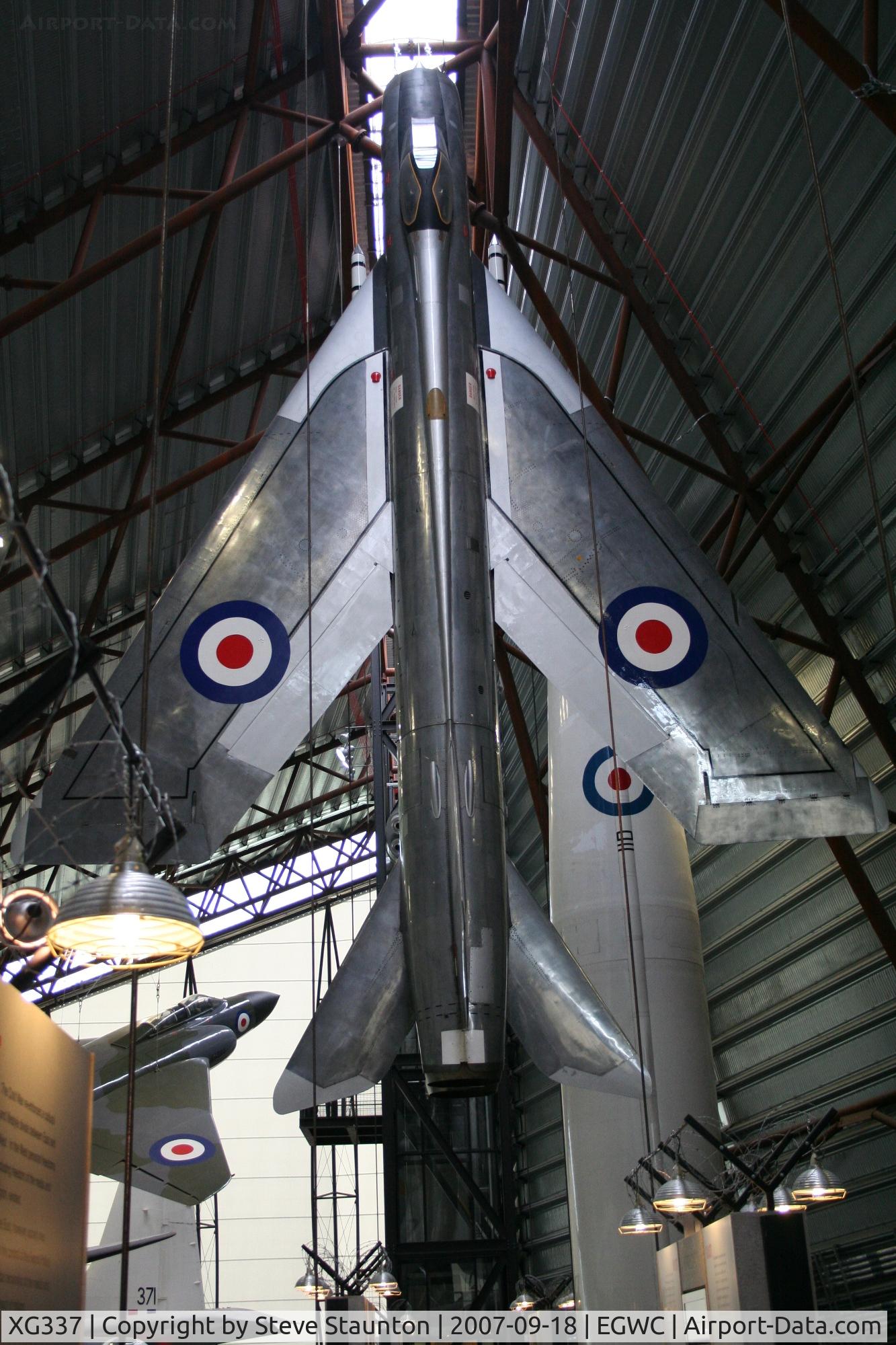XG337, English Electric Lightning F.1 C/N 95026/1, Taken at Cosford 18th September 2007