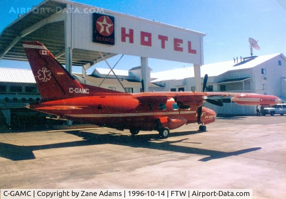 C-GAMC, 1980 Mitsubishi MU-2B-60 Marquise C/N 785SA, Air Ambulance at Ft. Worth Mecham Field