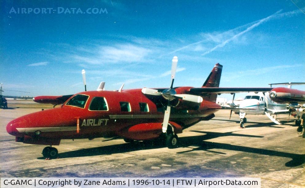 C-GAMC, 1980 Mitsubishi MU-2B-60 Marquise C/N 785SA, Air Ambulance at Ft. Worth Mecham Field