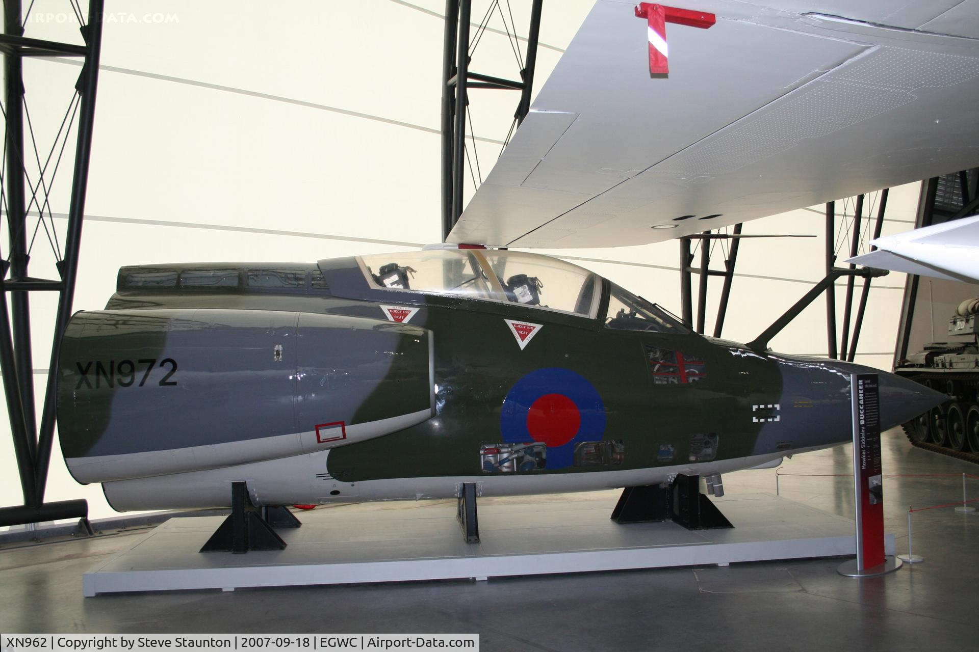 XN962, 1963 Blackburn Buccaneer S.1 C/N B3-17-62, Taken at Cosford 18th September 2007