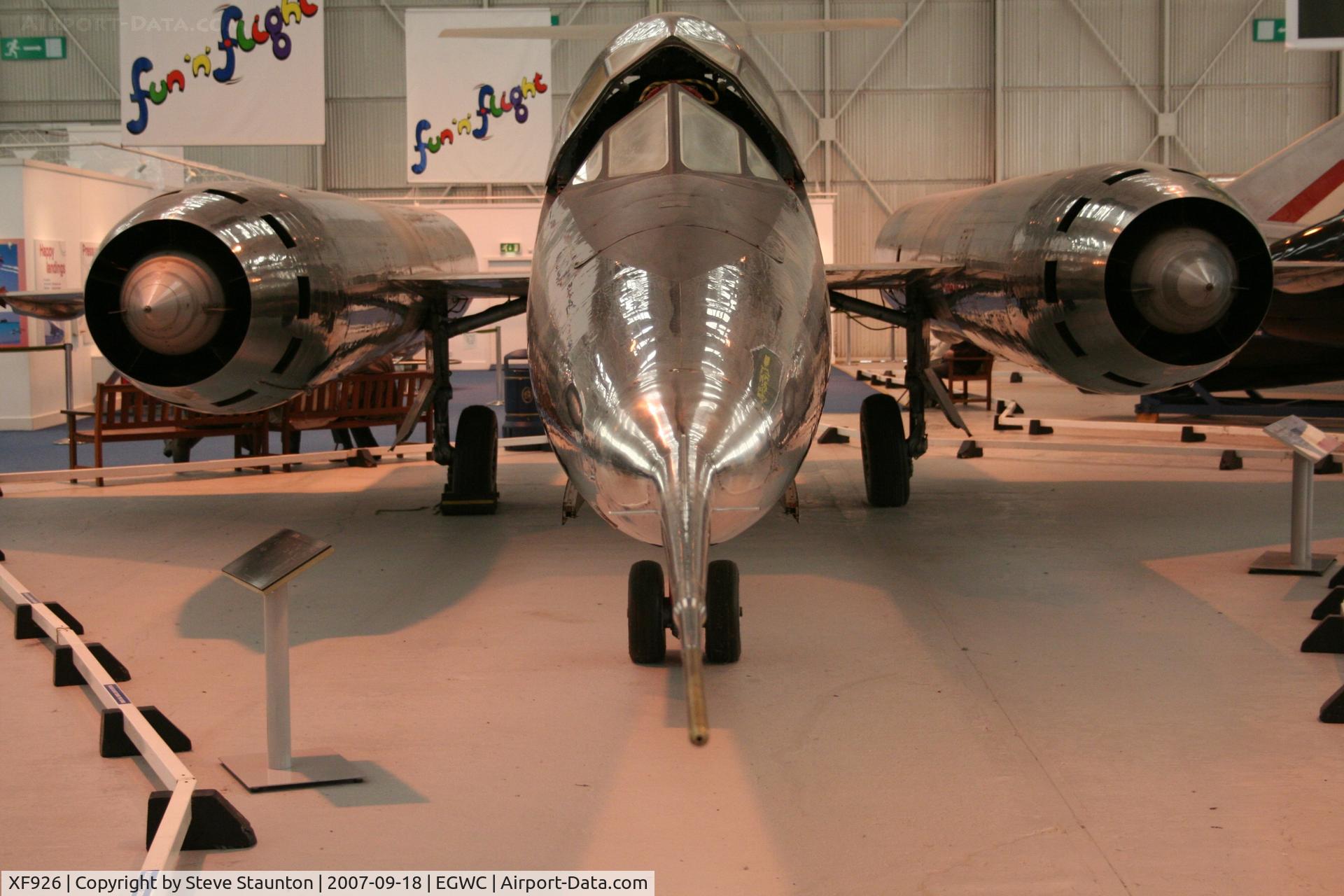 XF926, 1963 Bristol 188 C/N 13519, Taken at Cosford 18th September 2007