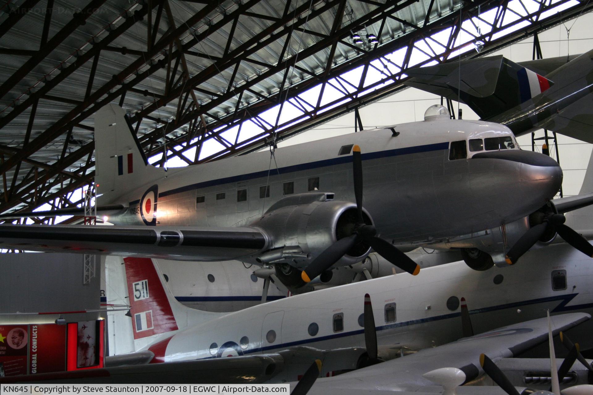 KN645, 1944 Douglas Dakota C.4 C/N 16587 / 33335, Taken at Cosford 18th September 2007