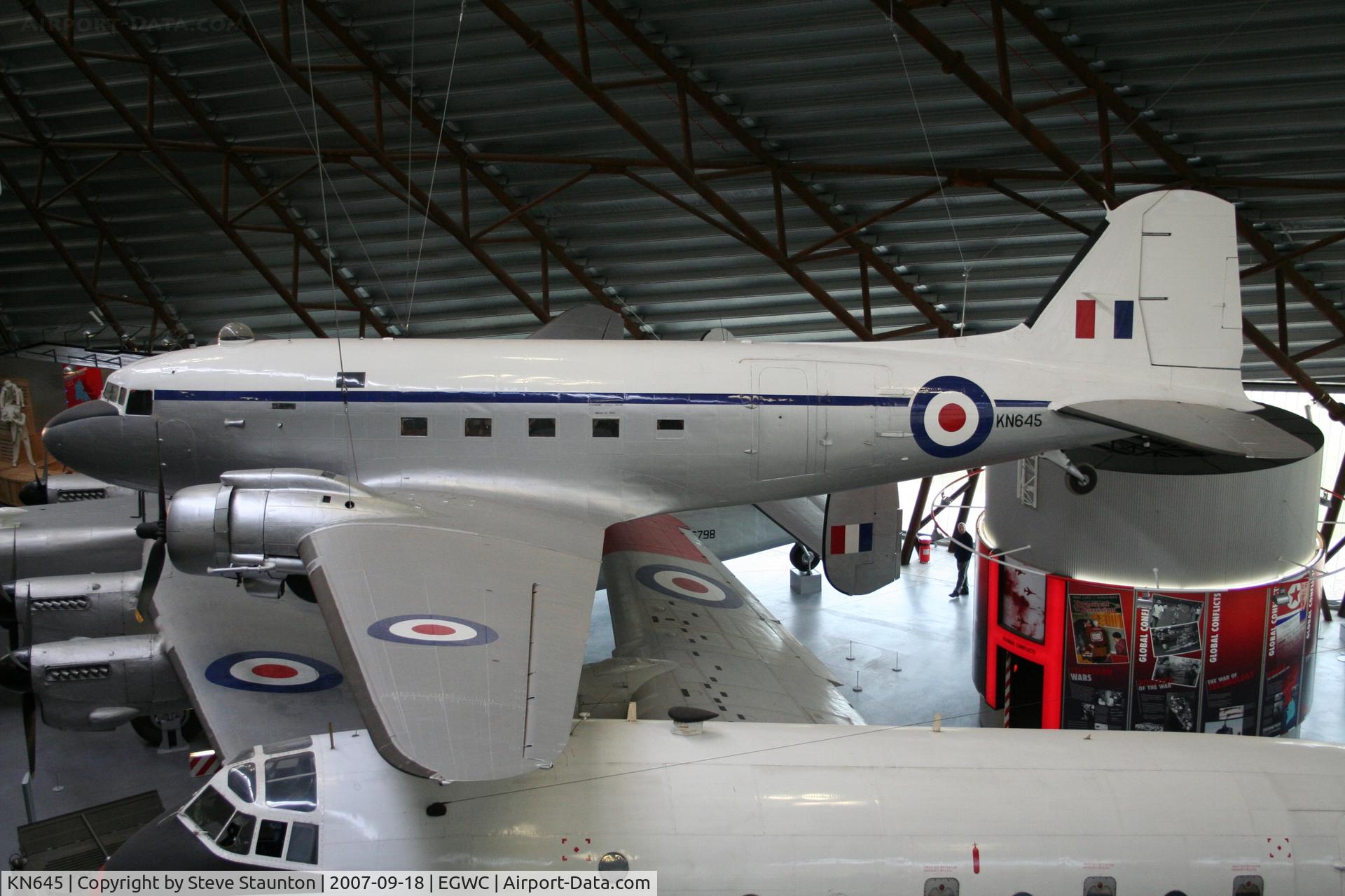 KN645, 1944 Douglas Dakota C.4 C/N 16587 / 33335, Taken at Cosford 18th September 2007