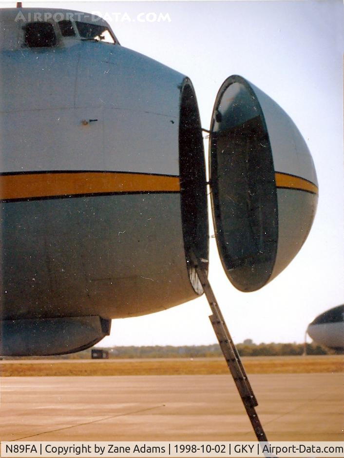N89FA, 1944 Aviation Traders ATL-98 Carvair (C-54B) C/N 27249, Currently home based at GYI, this beauty started life as a USAAF C-54B 44-9023, before being converted into Carvair No.9 as G-ASHZ for British Air Ferries.