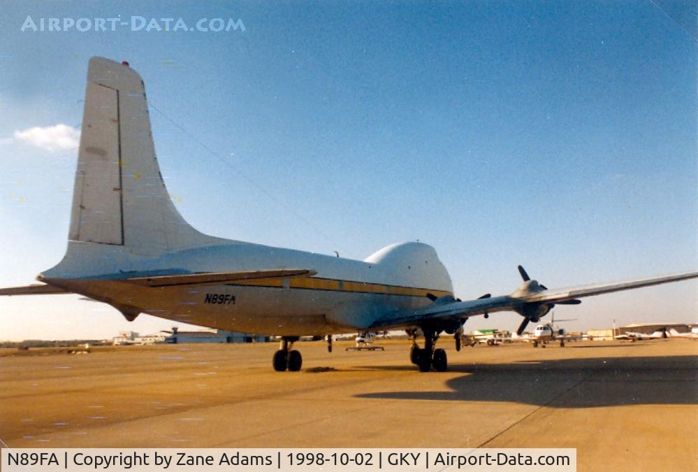 N89FA, 1944 Aviation Traders ATL-98 Carvair (C-54B) C/N 27249, This Aircraft started life as a C-54B 44-9023, before being converted into Carvair No.9 as G-ASHZ for British Air Ferries.