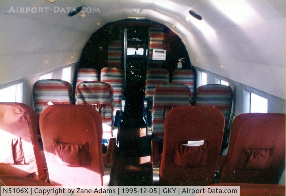N5106X, 1943 Douglas DC3C-S1C3G (C-47) C/N 9058, DC-3 Cabin