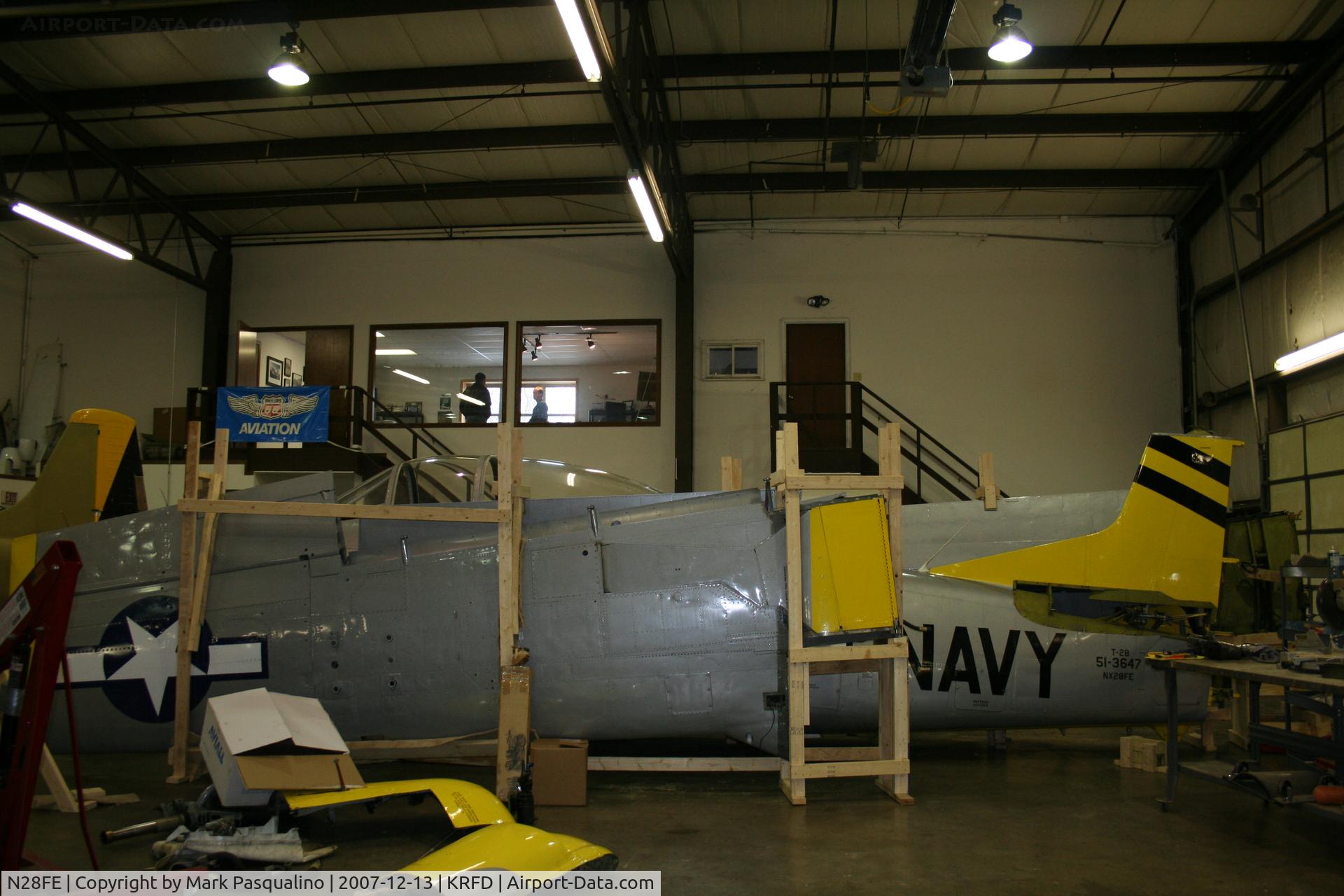 N28FE, 1951 North American T-28A Trojan C/N 174-185, North American T-28